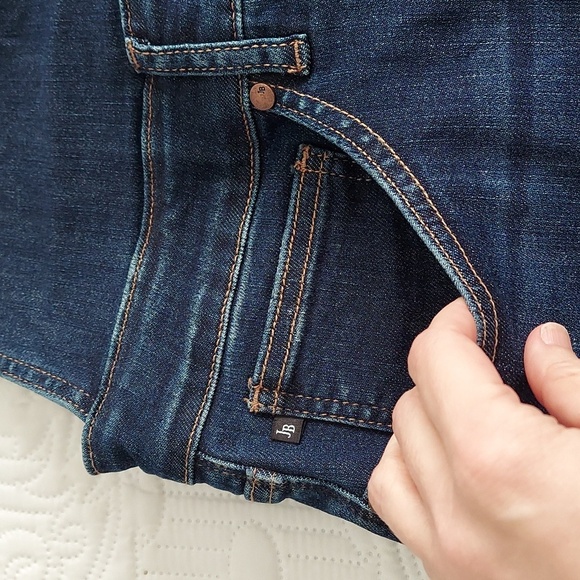 Judy Blue Raw Hem Tummy Control Flare Overalls NWT - Picture 8 of 17